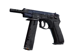 CZ75-Auto | Indigo (Battle-Scarred)